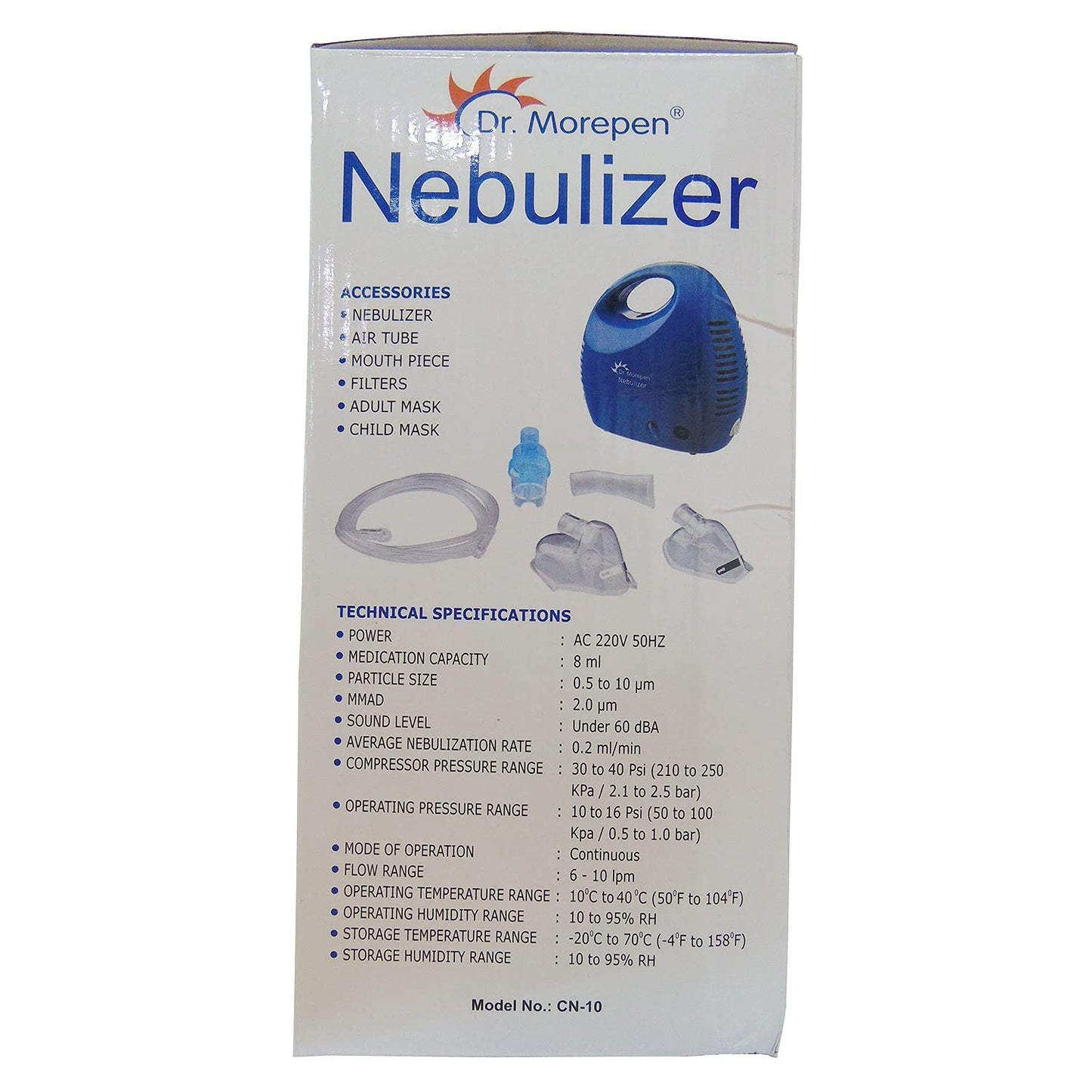 Dr Morepen CN-10 Compressor Nebulizer