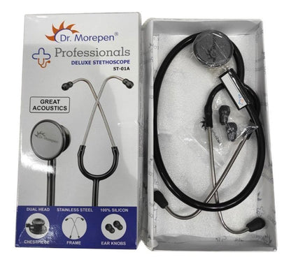 Dr Morepen ST01A Deluxe Stethoscope