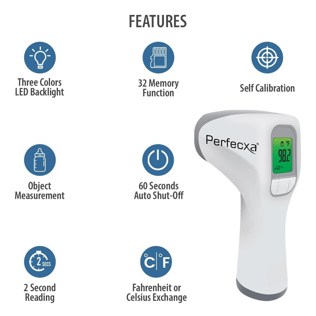 Perfecxa Forehead Infrared Thermometer