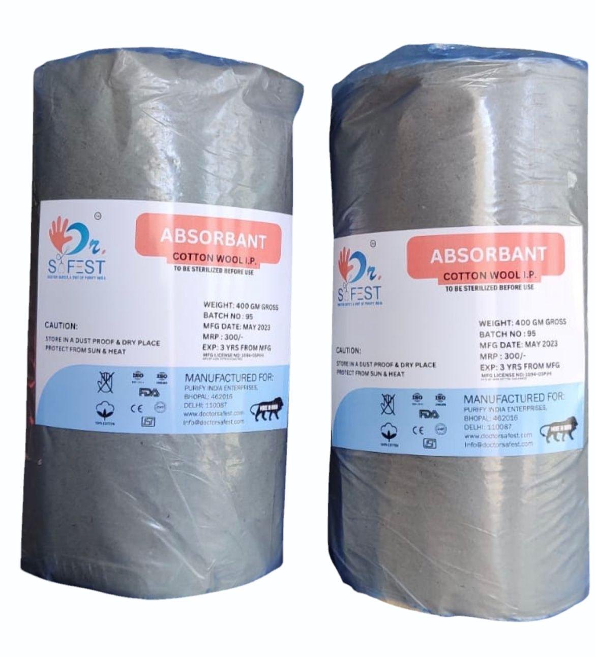 Safest Absorbent Cotton Wool IP