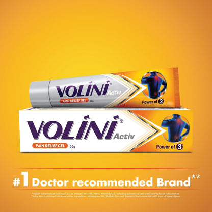 Volini Activ Pain Relief Gel